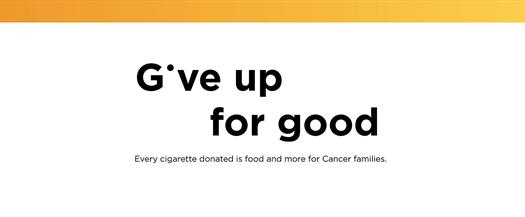 Singapore Cancer Society (SCS) Give Up For Good
