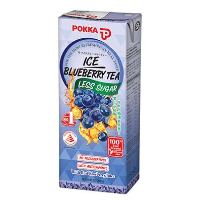 Ice Blueberry Tea Less Sugar 250ml