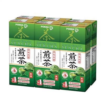 Sencha Japanese Green Tea No Sugar 250ml x 6s
