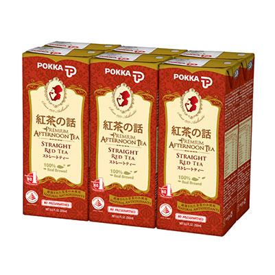 Premium Afternoon Straight Red Tea 250ml x 6s